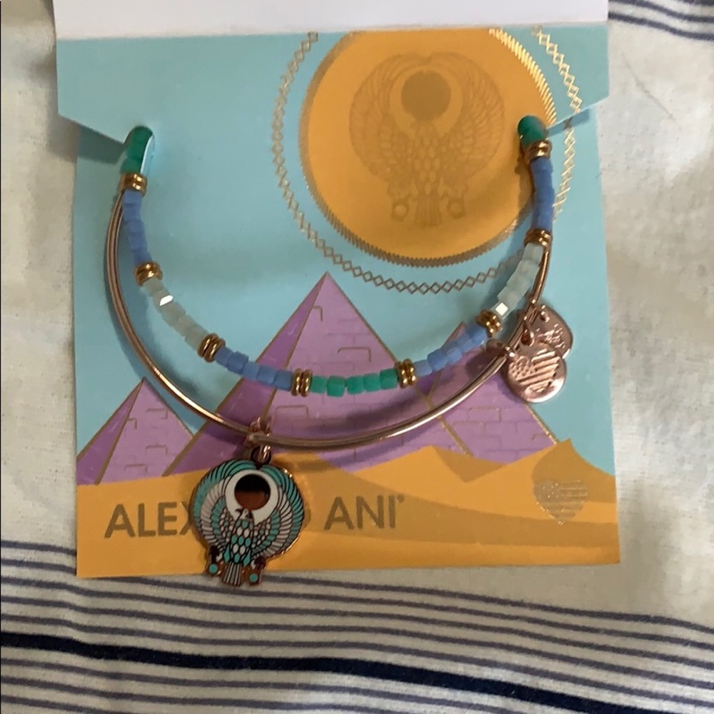 Alex & Ani Falcon 2 bracelet set - new w tags